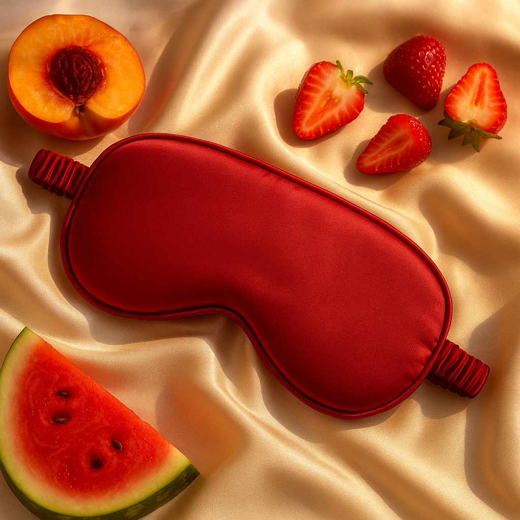 Vision Fruitée - Bandeau pour les yeux en satin