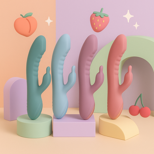 ZigZag gode avec stimulation clitoridienne