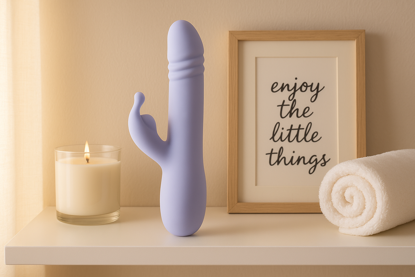 ZigZag gode avec stimulation clitoridienne