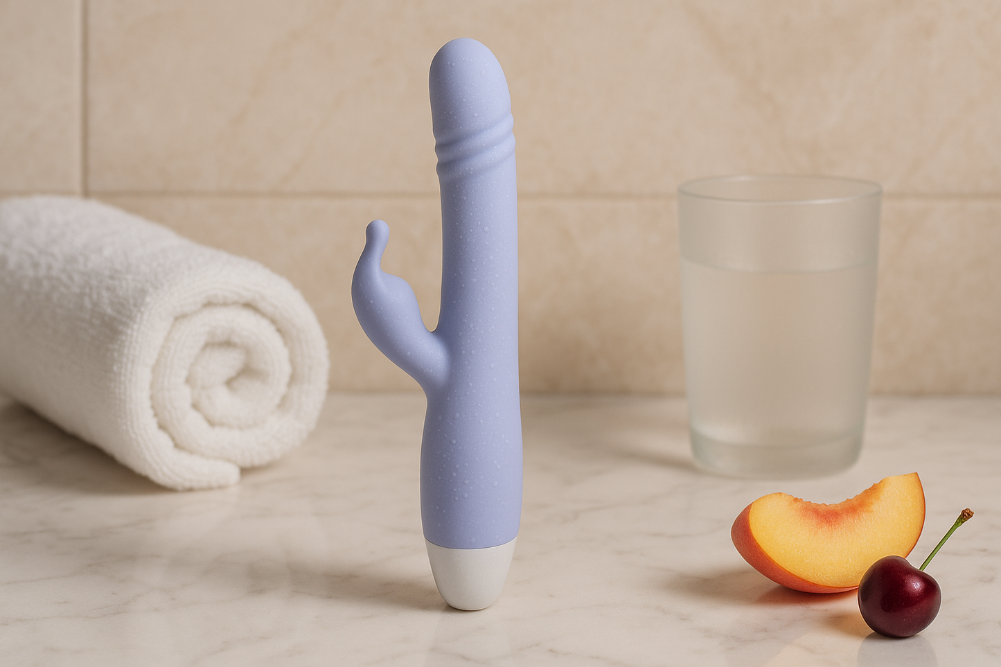 ZigZag gode avec stimulation clitoridienne